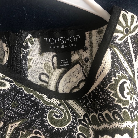 Topshop structured women’s top - Picture 3 of 4